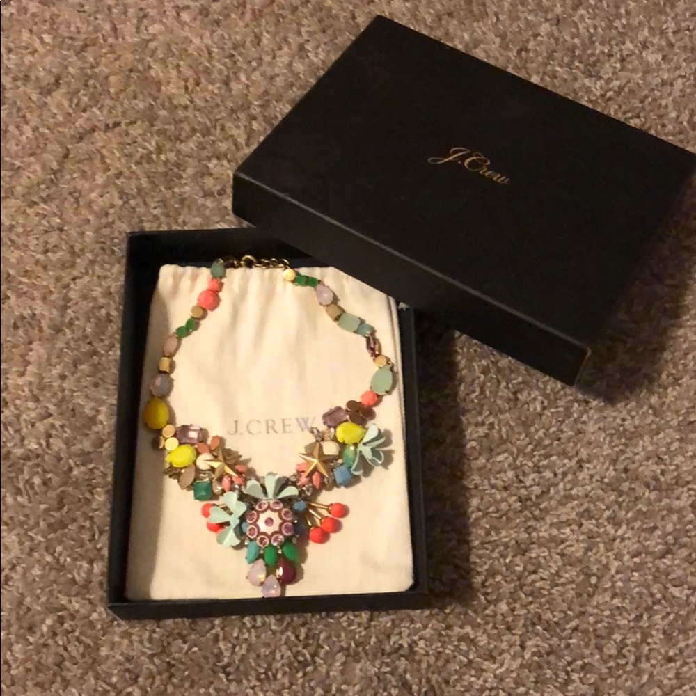 J.Crew neon necklace